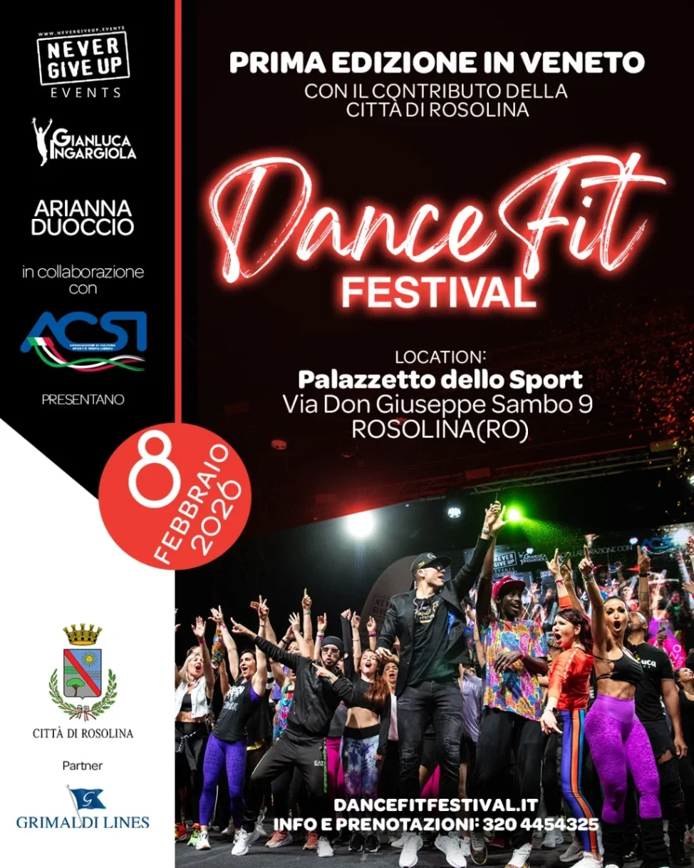 DANCE FIT FESTIVAL ARRIVA IN VENETO