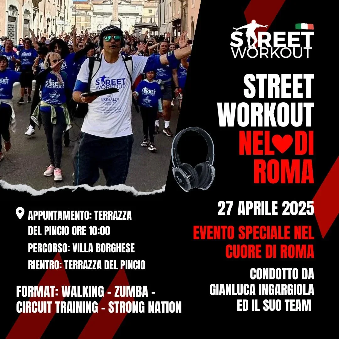 Street Workout nel cuore di Roma
