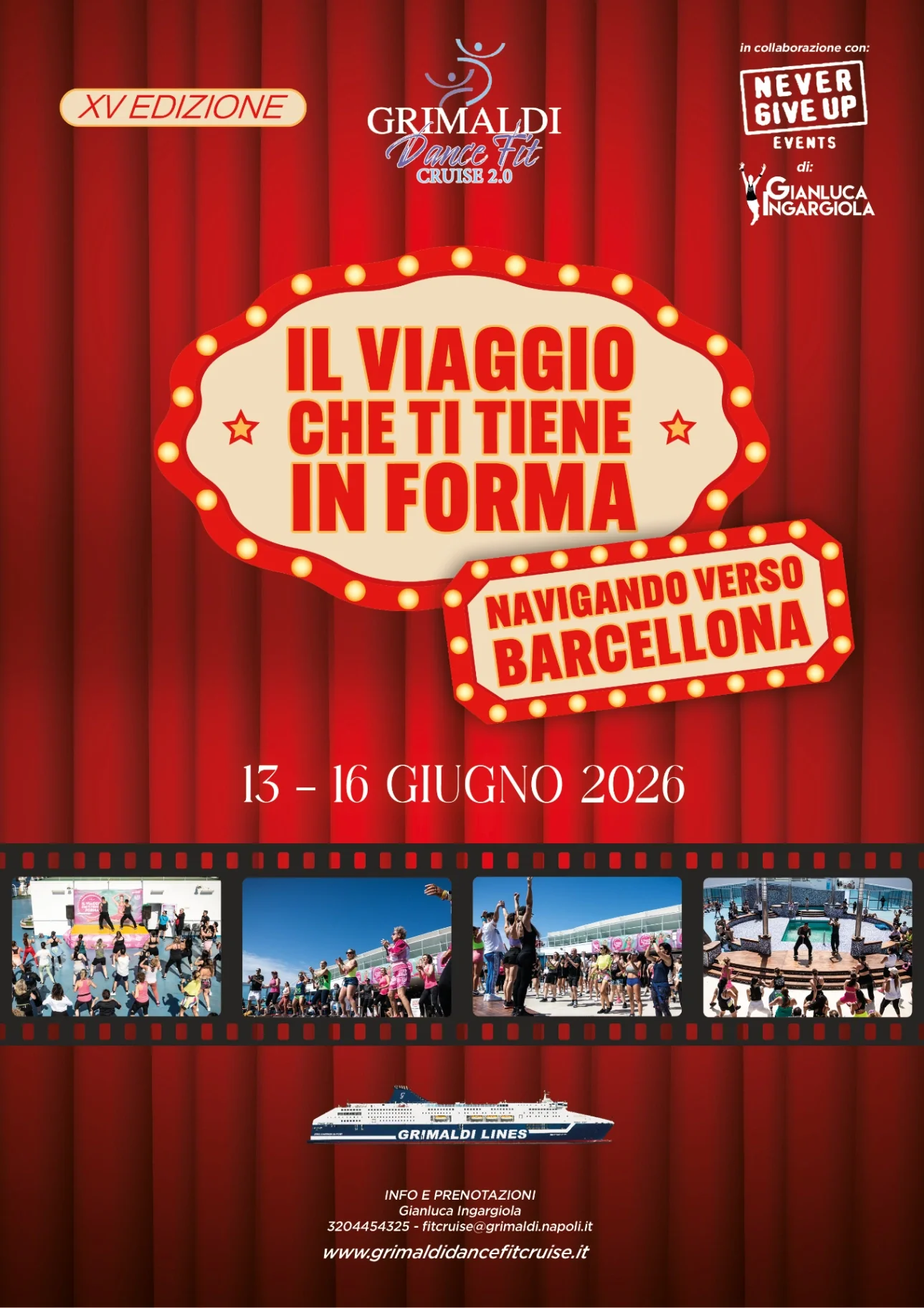GRIMALDI DANCE FIT CRUISE 2.0 - XV EDIZIONE