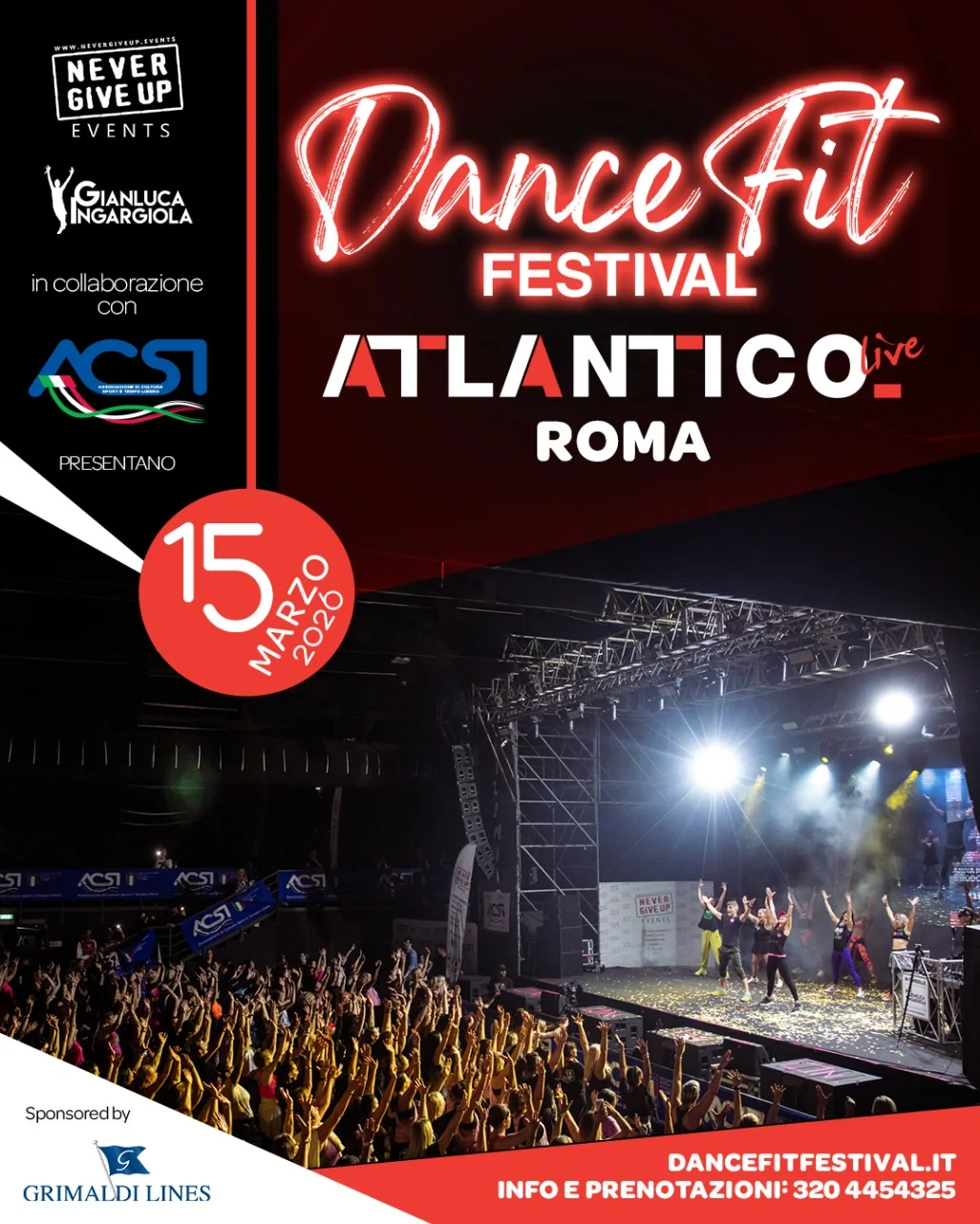DANCE FIT FESTIVAL TORNA A ROMA